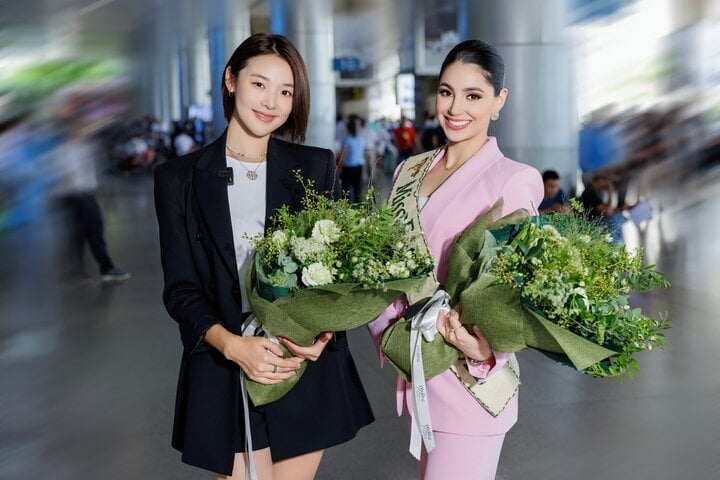 Trương Ngọc Ánh đón dàn Hoa hậu Miss Earth 2022 đến Việt Nam - Ảnh 1.
