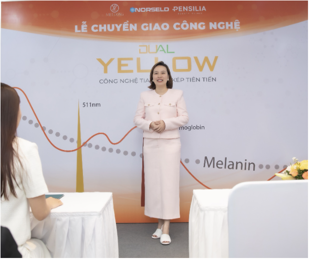 Pensilia Beauty Clinic ký kết chuyển giao công nghệ Dual Yellow Laser của Norseld - Ảnh 3.