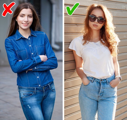 10 sai lầm khi mặc quần jeans biến chị em thành thảm họa thời trang - Ảnh 3.