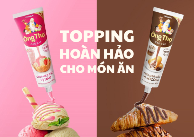 Ông Thọ mang đến trải nghiệm mới với dòng sản phẩm topping từ sữa vị Sô cô la & Dâu - Ảnh 1.