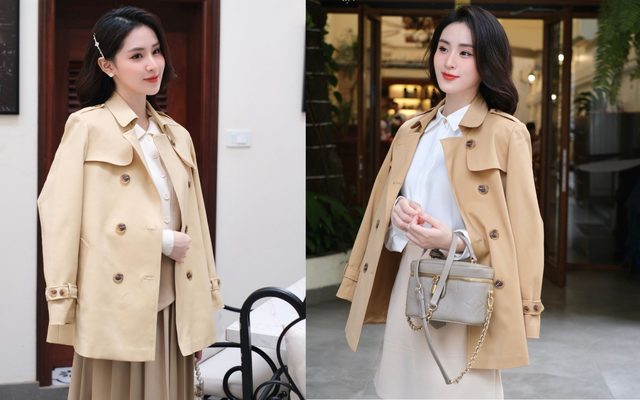 Xúng xính mùa lạnh với áo trench coat: 7 mẫu 'hàng tuyển' giá từ 500.000đ, nàng diện lên sang chảnh hay ho hẳn ra - Ảnh 5.