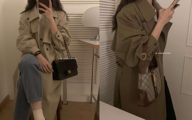 Xúng xính mùa lạnh với áo trench coat: 7 mẫu 'hàng tuyển' giá từ 500.000đ, nàng diện lên sang chảnh hay ho hẳn ra - Ảnh 3.