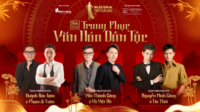 Hoa hậu Quốc gia Việt Nam: Hé lộ 6 mentor phần thi Trang phục văn hoá dân tộc, 1 cặp đôi lần đầu cùng xuất hiện gây chú ý - Ảnh 1.