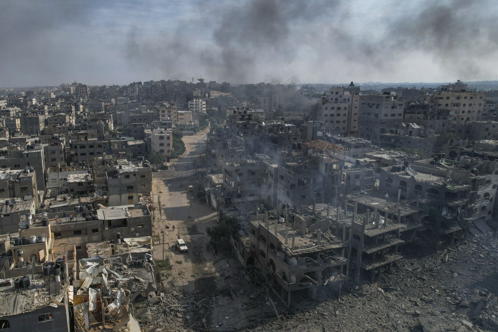 Hình ảnh Gaza sau những đợt không kích của Israel - Ảnh 3.