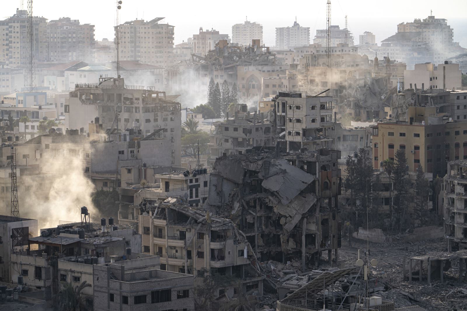 Hình ảnh Gaza sau những đợt không kích của Israel - Ảnh 4.