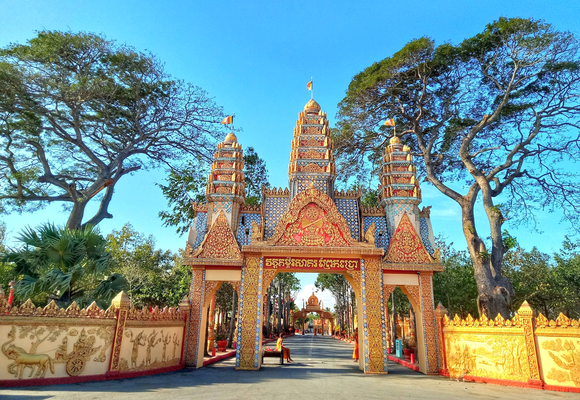 Phát hiện ngôi chùa trăm tuổi mang nét kiến trúc độc đáo ở miền Tây, du khách nhận xét mang vẻ đẹp “không thể quên” - Ảnh 3.