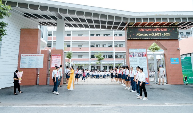 Thêm 1 trường CÔNG LẬP ở quận Hoàng Mai khiến phụ huynh phải trầm trồ, thích thú: Đẹp quá, không thua gì trường tư! - Ảnh 3.