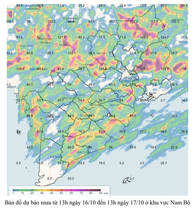 Mưa diện rộng ở Nam bộ bao giờ kết thúc? - Ảnh 4.