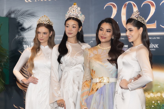 Sự kiện công bố Miss Earth 2023: Đại diện Việt Nam lộ diện, vương miện Hoa hậu na ná của Phạm Hương? - Ảnh 4.