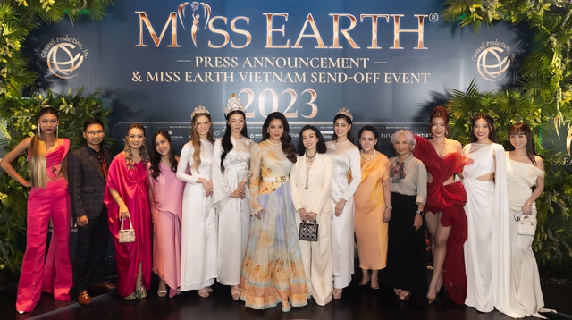 Sự kiện công bố Miss Earth 2023: Đại diện Việt Nam lộ diện, vương miện Hoa hậu na ná của Phạm Hương? - Ảnh 9.