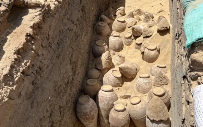 Tìm thấy rượu vang 5000 năm tuổi trong lăng mộ Nữ hoàng Ai Cập - Ảnh 1.