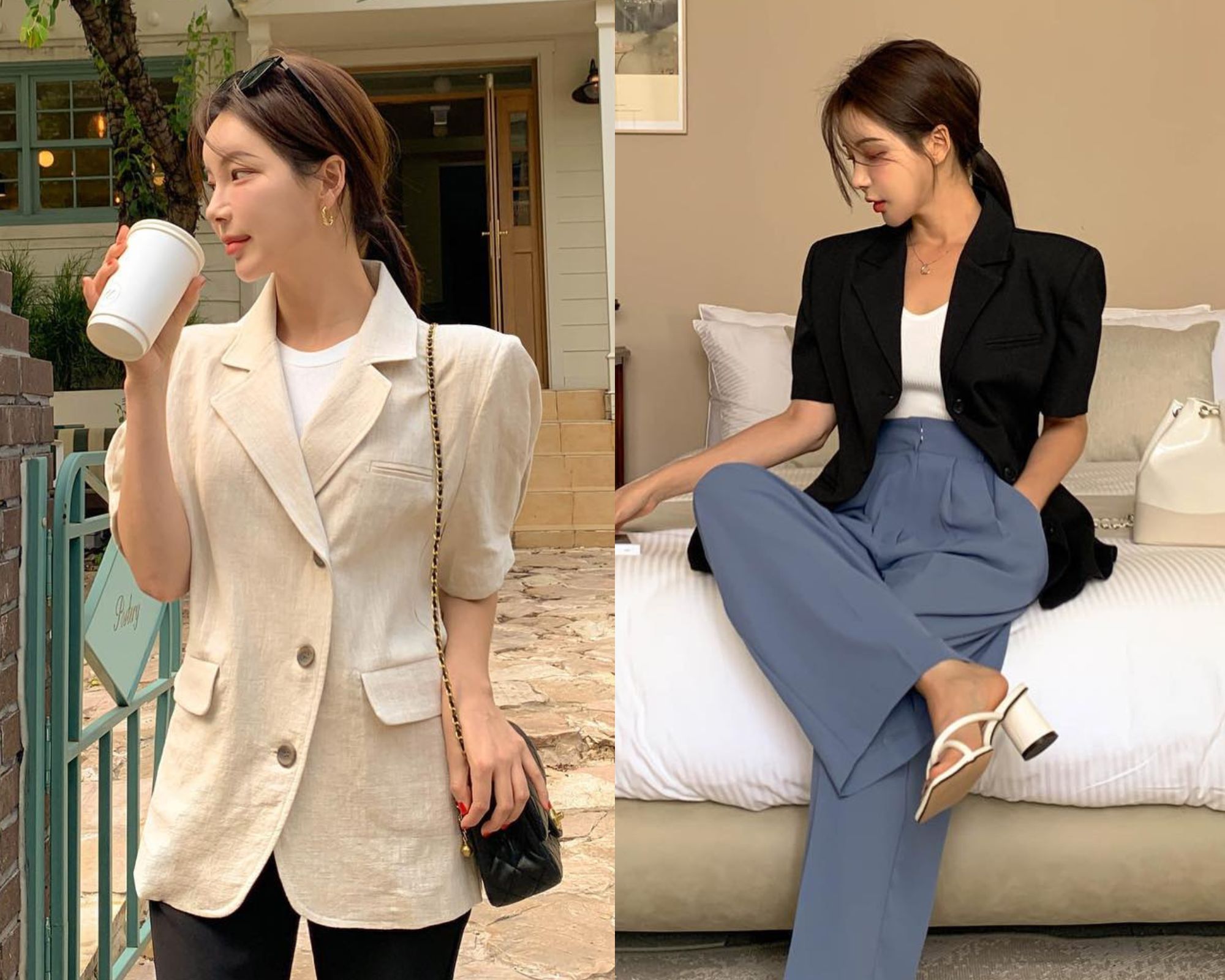 Gợi ý 5 kiểu tóc sang xịn mịn nên áp dụng khi mặc áo blazer - Ảnh 5. Gợi ý 5 kiểu tóc sang xịn mịn nên áp dụng khi mặc áo blazer - Ảnh 5.