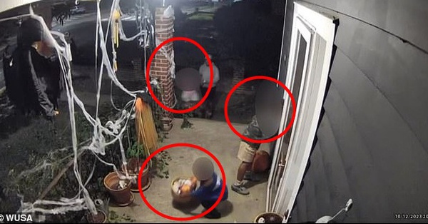 3 đứa trẻ lò dò bước tới cửa, hành động tiếp theo khiến gia chủ không kịp trở tay, xem camera phát hiện chi tiết phẫn nộ