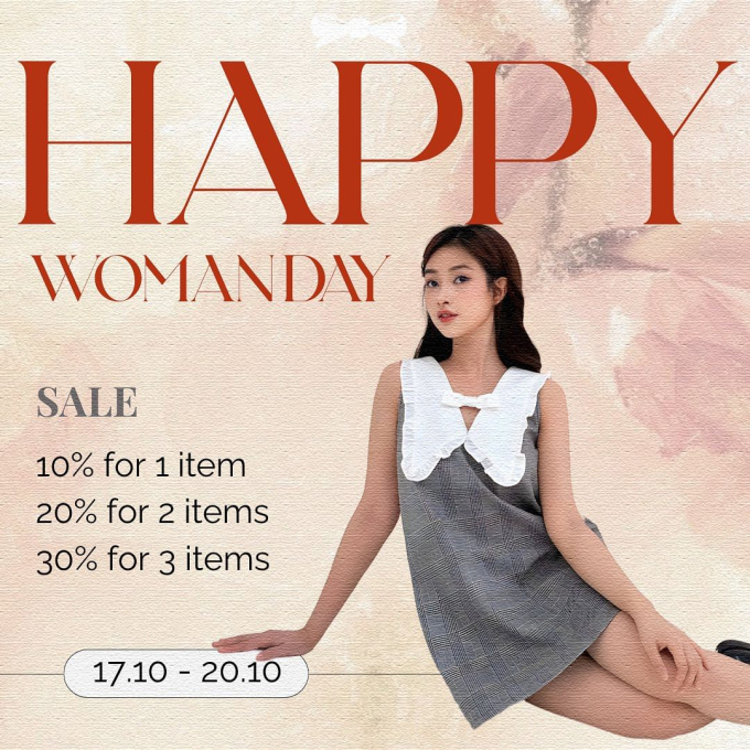 Local brand Việt chiêu đãi chị em 20/10: OnOn Madé, BleuBird, Doré... sale sập sàn tới 50%, phen này shopping không lo đau ví - Ảnh 17.