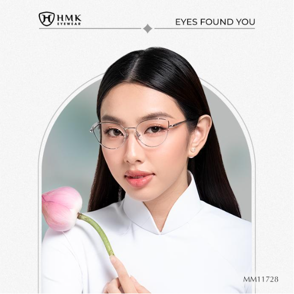 Hoa hậu Thùy Tiên cùng Mắt kính HMK ra mắt BST Eyes Found You - Ảnh 6.