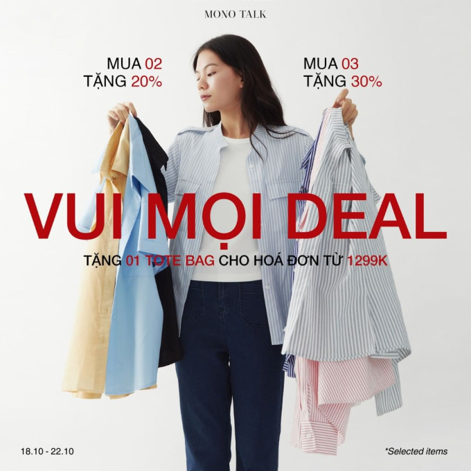 Local brand Việt chiêu đãi chị em 20/10: OnOn Madé, BleuBird, Doré... sale sập sàn tới 50%, phen này shopping không lo đau ví - Ảnh 7.