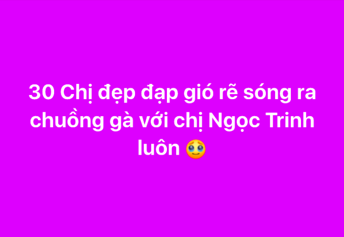 &quot;Chị đẹp&quot; Ngọc Trinh chiếm hết spotlight của 30 Chị đẹp đạp gió rẽ sóng - Ảnh 1.