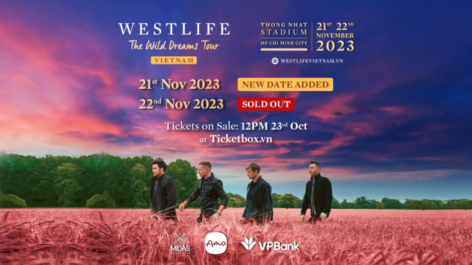 Lịch trình cực căng của Westlife khi lưu diễn thế giới, thêm được show thứ 2 ở Việt Nam là nỗ lực quá lớn! - Ảnh 1.