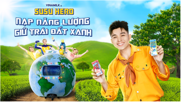 MV Vũ điệu giữ Trái Đất xanh của nhãn hàng Vinamilk Susu & Vinamilk Hero chinh phục khán giả nhí và phụ huynh - Ảnh 1.