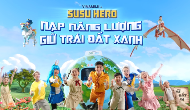 MV Vũ điệu giữ Trái Đất xanh của nhãn hàng Vinamilk Susu & Vinamilk Hero chinh phục khán giả nhí và phụ huynh - Ảnh 6.