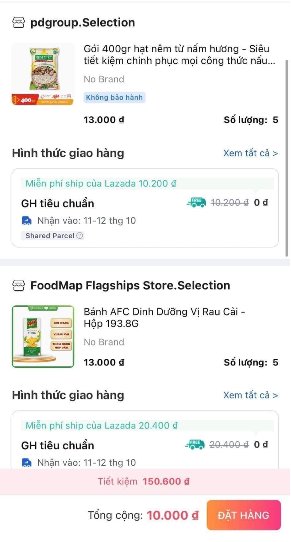Đặt mua đồ giá 3 món chỉ từ 39K trên Choice của Lazada, hội chị em bất ngờ vì quá ổn áp - Ảnh 4. Đặt mua đồ giá 3 món chỉ từ 39K trên Choice của Lazada, hội chị em bất ngờ vì quá ổn áp - Ảnh 4.