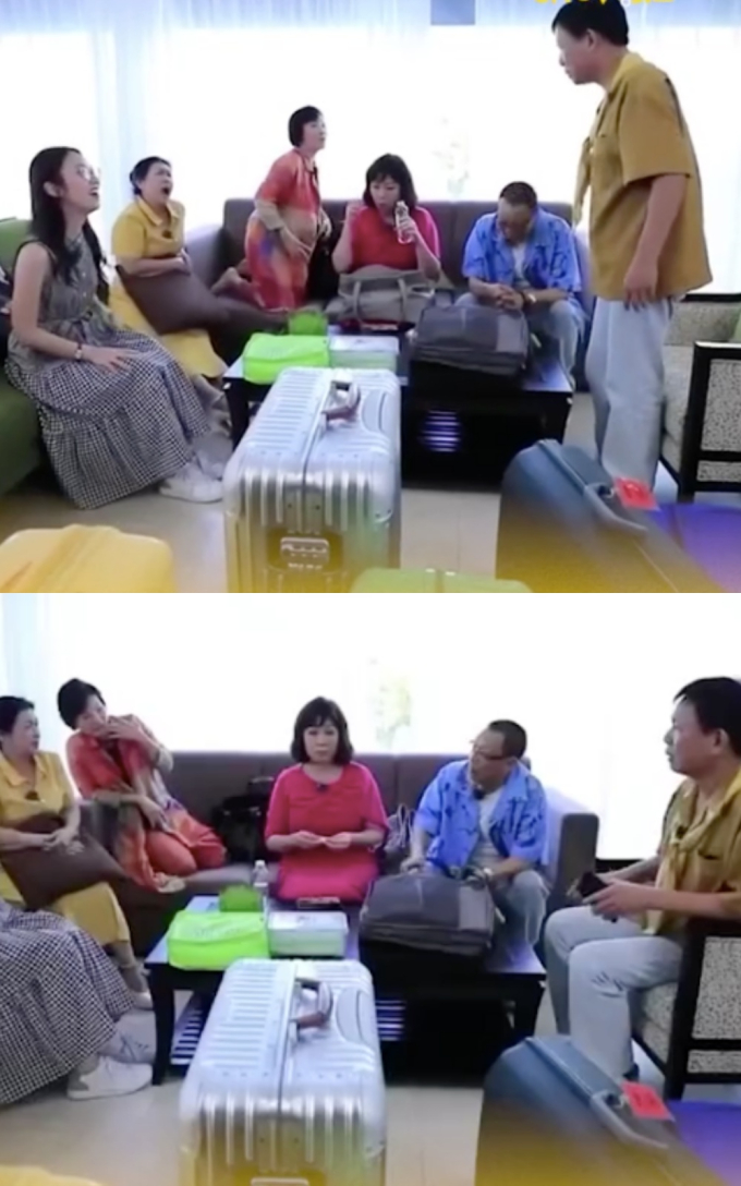 Lần đầu khán giả thấy MC Lại Văn Sâm nói chuyện như &quot;ông bác&quot; ở nhà, còn nhắc chuyện mặc đồ bơi trên sóng truyền hình - Ảnh 1.