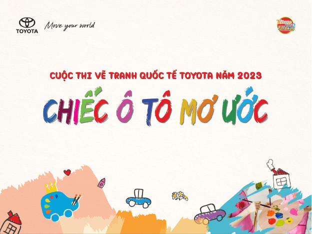 Toyota tiếp tục mang cuộc thi vẽ tranh Chiếc ô tô mơ ước đến với trẻ em Việt Nam - Ảnh 1.