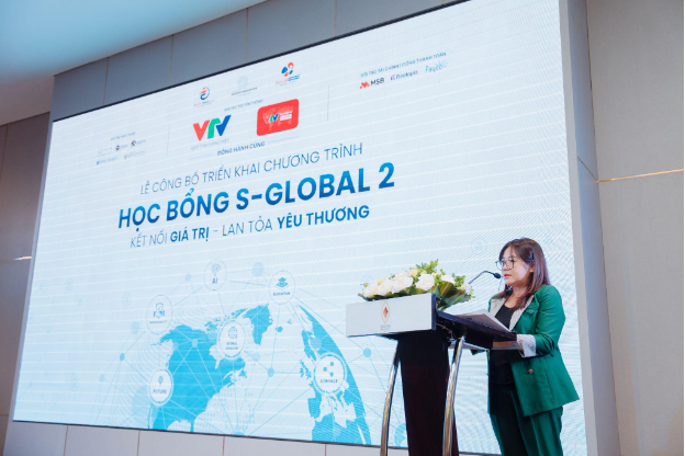 Học bổng S-Global 2 tài trợ 65% cho chương trình IELTS/Giao tiếp trực tuyến với sự đồng hành của VTV Quỹ Tấm lòng Việt - Ảnh 2.