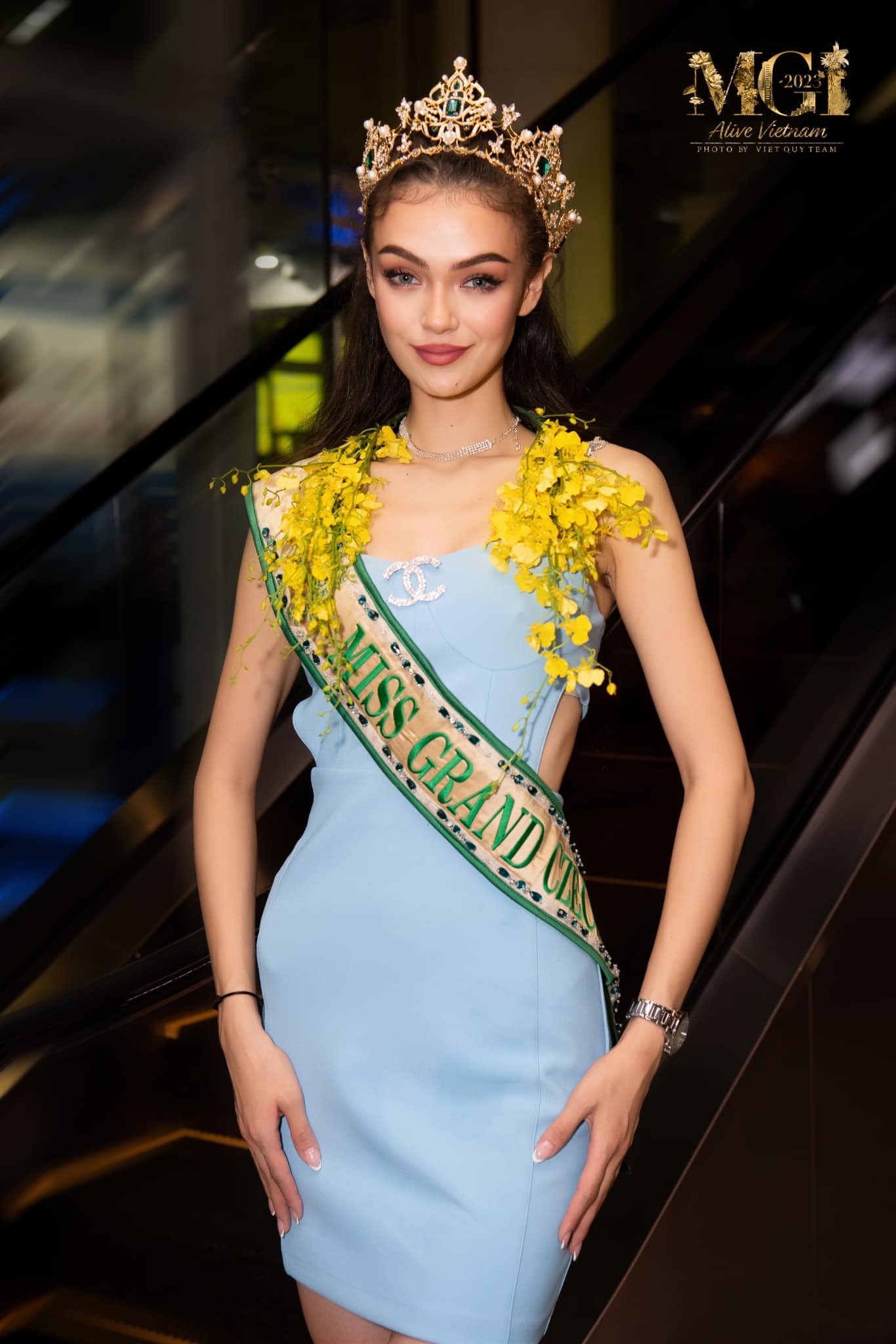 Người đẹp duy nhất mặc áo dài đến Việt Nam thi Hoa hậu Hòa bình - Ảnh 12.