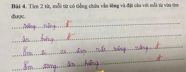 Học sinh đặt câu với từ phức khiến cô giáo tá hỏa: Mới chút tuổi mà đã triết lý thế này! - Ảnh 5. Học sinh đặt câu với từ phức khiến cô giáo tá hỏa: Mới chút tuổi mà đã triết lý thế này! - Ảnh 5.