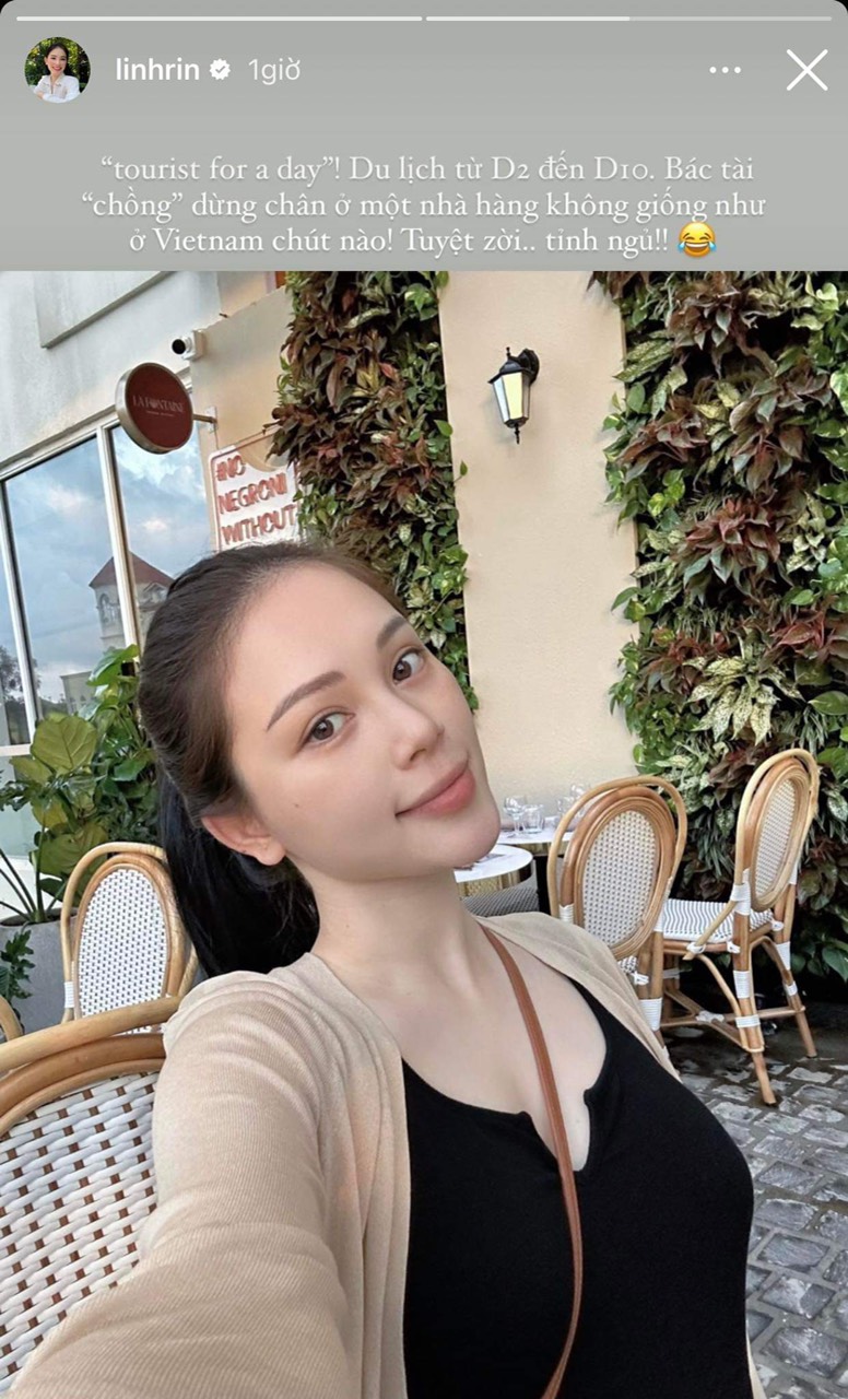 Linh Rin hiếm hoi lộ diện giữa nghi vấn mang thai, được ông xã hào môn cưng chiều thế này - Ảnh 2. Linh Rin hiếm hoi lộ diện giữa nghi vấn mang thai, được ông xã hào môn cưng chiều thế này - Ảnh 2.