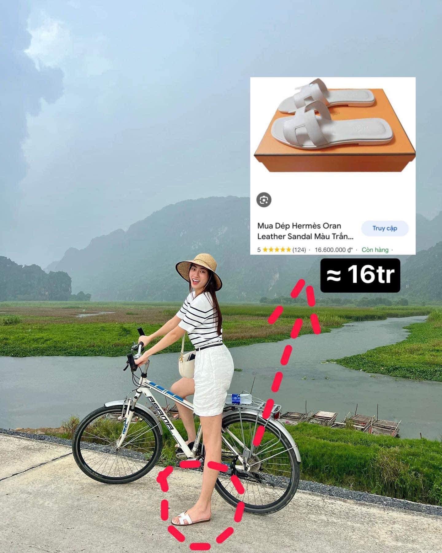 Tủ giày nửa tỷ của Lương Thuỳ Linh: Không có giày Hoa hậu, đi Hermes 48 triệu nhưng lại bị rớt đế - Ảnh 4.