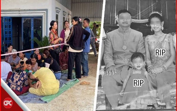 Campuchia: Chồng sát hại vợ con vì ghen tuông, để lại hiện trường ám ảnh