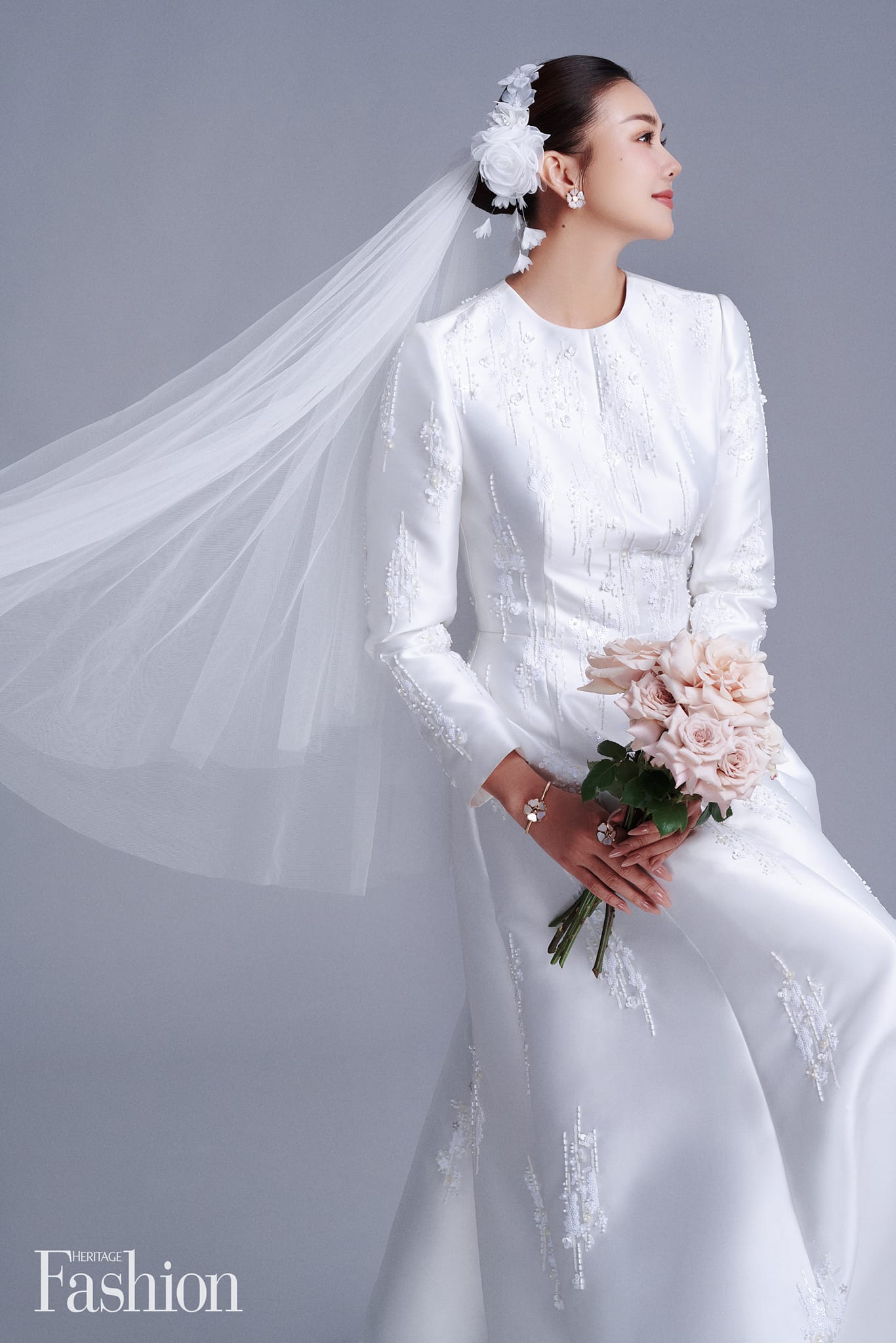 Showbiz Việt sắp có siêu đám cưới, chị dâu 2k2 của Diệp Lâm Anh mặc váy  cưới hơn nửa tỷ