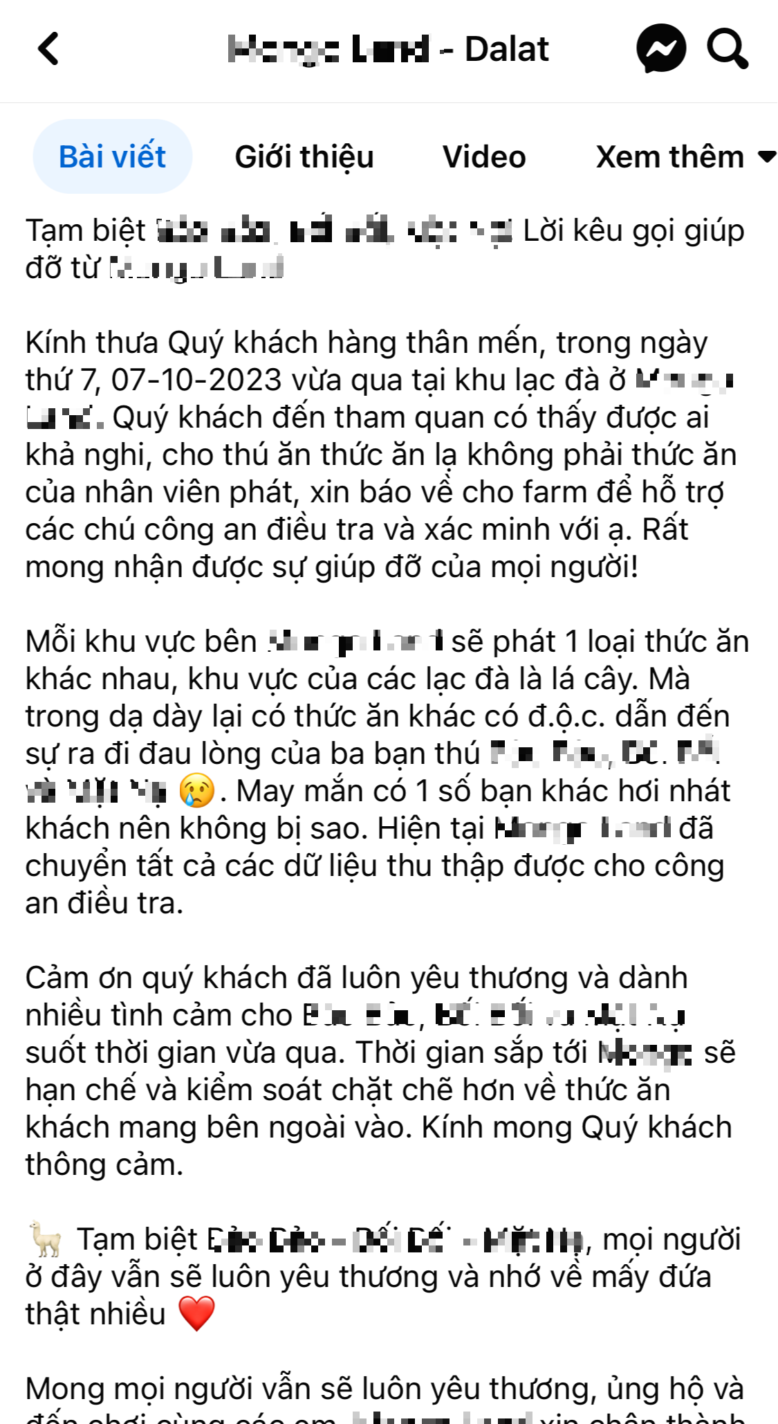 Từ việc vườn thú ở Đà Lạt &quot;kêu cứu&quot; và lời cảnh tỉnh cho nhiều gia đình khi đưa trẻ tới vui chơi - Ảnh 1.