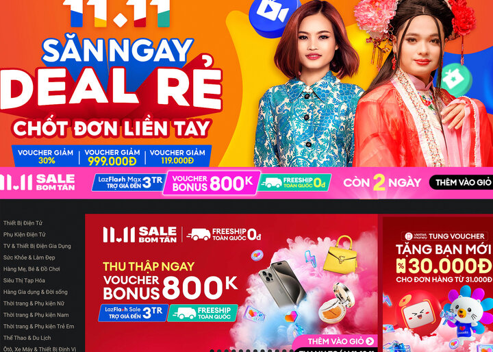 Chợ mạng tấp nập, người người lập hội săn sale ngày hội mua sắm 11/11 - Ảnh 3.