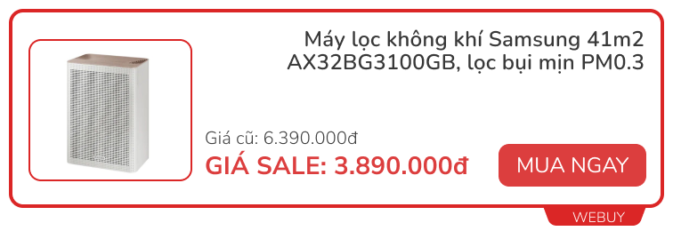 11.11 săn sale gì: Loạt sản phẩm của Samsung, LG, Philips… giảm sâu đến 5 triệu đồng, toàn món nhà nào cũng cần - Ảnh 4.