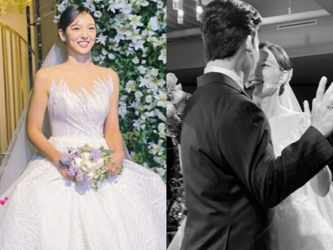 Kim Yoo Jung xinh bất chấp cam thường trong đám cưới chị gái diễn viên, gây sốt với hành động không ngờ - Ảnh 2.