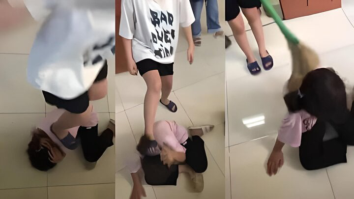 Nữ sinh lớp 6 Hà Nội bị bạn đánh hội đồng, Phòng GD&ĐT lên tiếng - Ảnh 1. Nữ sinh lớp 6 Hà Nội bị bạn đánh hội đồng, Phòng GD&ĐT lên tiếng - Ảnh 1.