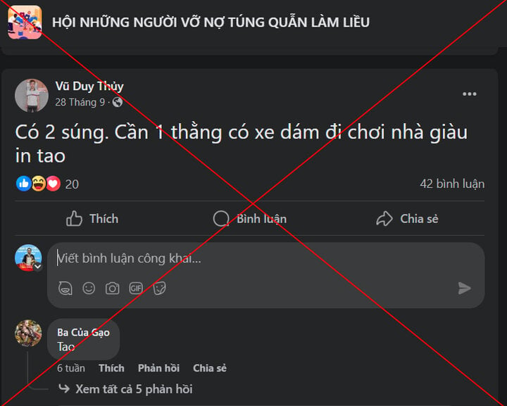 Rủ nhau cướp ngân hàng, tự tử trên mạng xã hội: Hệ luỵ thật từ hội nhóm ảo - Ảnh 5.