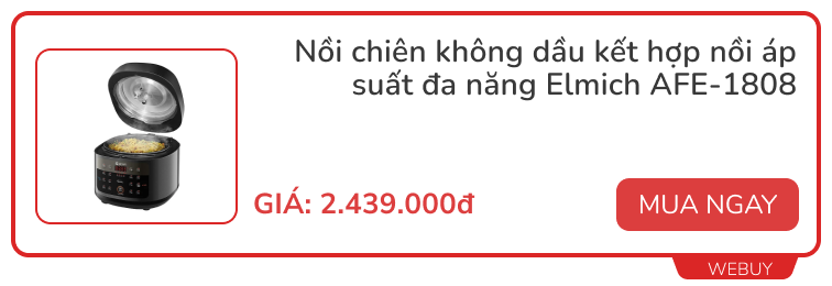 3 mẫu nồi chiên không dầu ít người biết: Tích hợp nồi áp suất lẫn bếp nướng, có loại chia sẵn 2 ngăn tiện lợi - Ảnh 6.