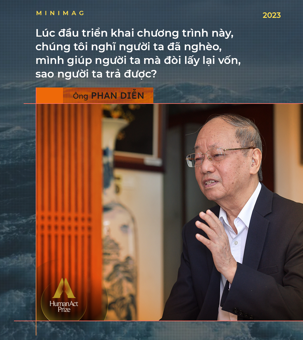 Ông Phan Diễn nói về nhiệm vụ nặng nề nhất của Quỹ Cộng đồng phòng tránh thiên tai: Không có tiền thì ý tưởng hay mấy cũng chẳng để làm gì - Ảnh 4. Ông Phan Diễn nói về nhiệm vụ nặng nề nhất của Quỹ Cộng đồng phòng tránh thiên tai: Không có tiền thì ý tưởng hay mấy cũng chẳng để làm gì - Ảnh 4.