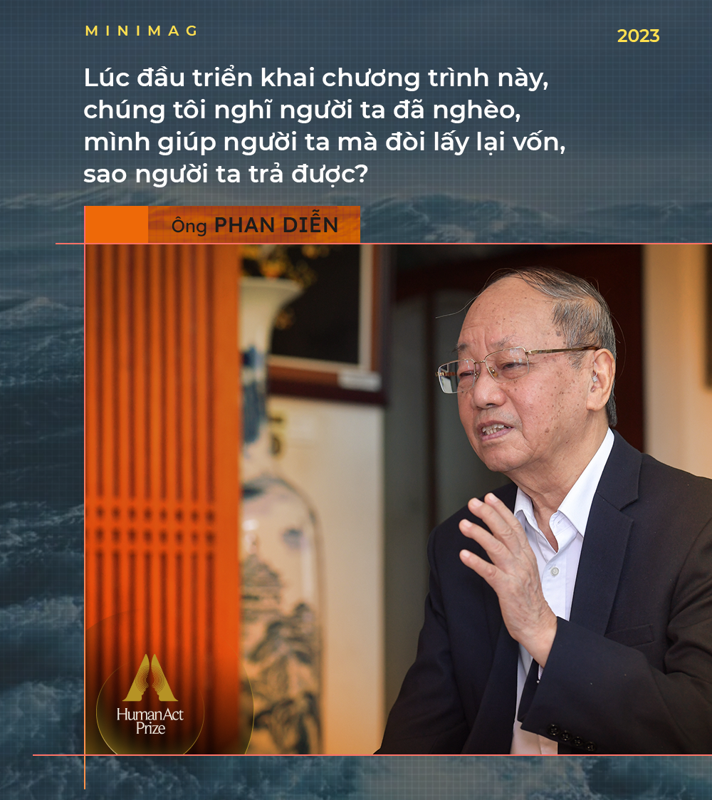 Ông Phan Diễn nói về nhiệm vụ nặng nề nhất của Quỹ Cộng đồng phòng tránh thiên tai: Không có tiền thì ý tưởng hay mấy cũng chẳng để làm gì - Ảnh 4.