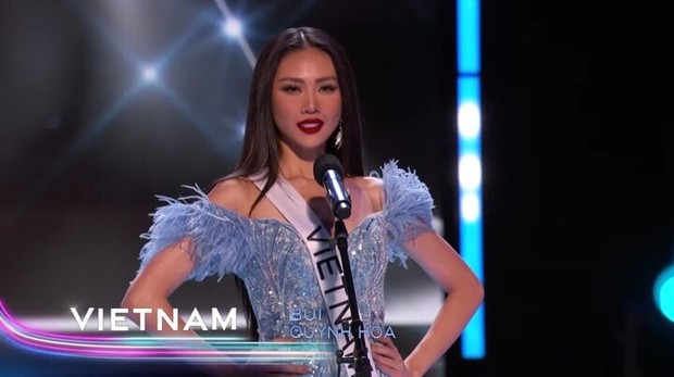Bùi Quỳnh Hoa viral với câu &quot;3 ngày để đi&quot; tại Miss Universe, xem xong mới biết lại bị ngoại ngữ &quot;chiếu tướng&quot;- Ảnh 1.