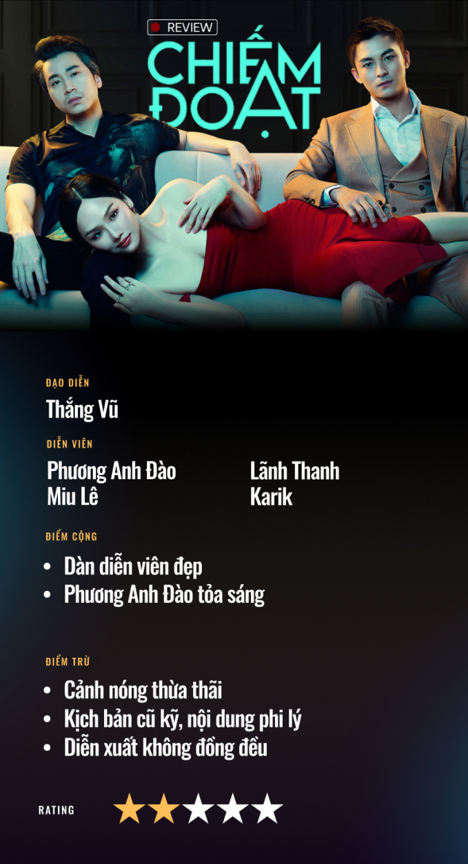 “Chiếm đoạt”: Bộ phim ngập tràn cảnh nóng đáng quên của điện ảnh Việt - Ảnh 7.
