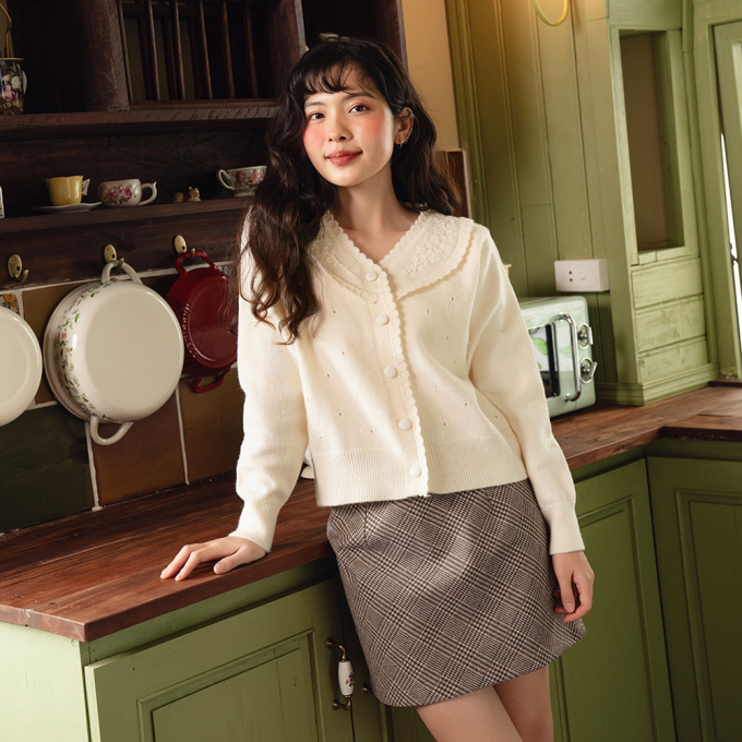 8 mẫu cardigan có sẵn tại các local brand Việt: giá từ 330.000 VNĐ, chất vải mịn diện lên lại cực xinh  - Ảnh 13.