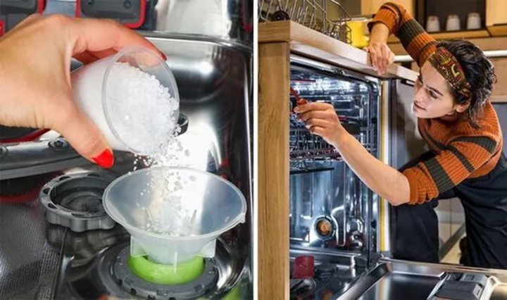Tại sao m&aacute;y rửa b&aacute;t cần d&ugrave;ng muối? - Ảnh 1.