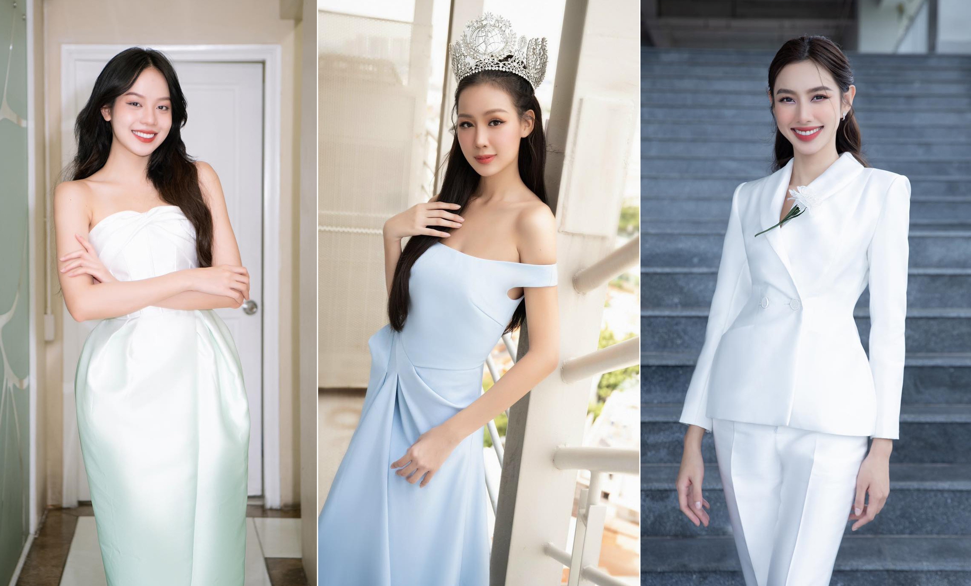 Thanh Thủy, Thùy Tiên và dàn hoa hậu tôn vẻ thanh lịch với thời trang WHITE PLAN - Ảnh 4.