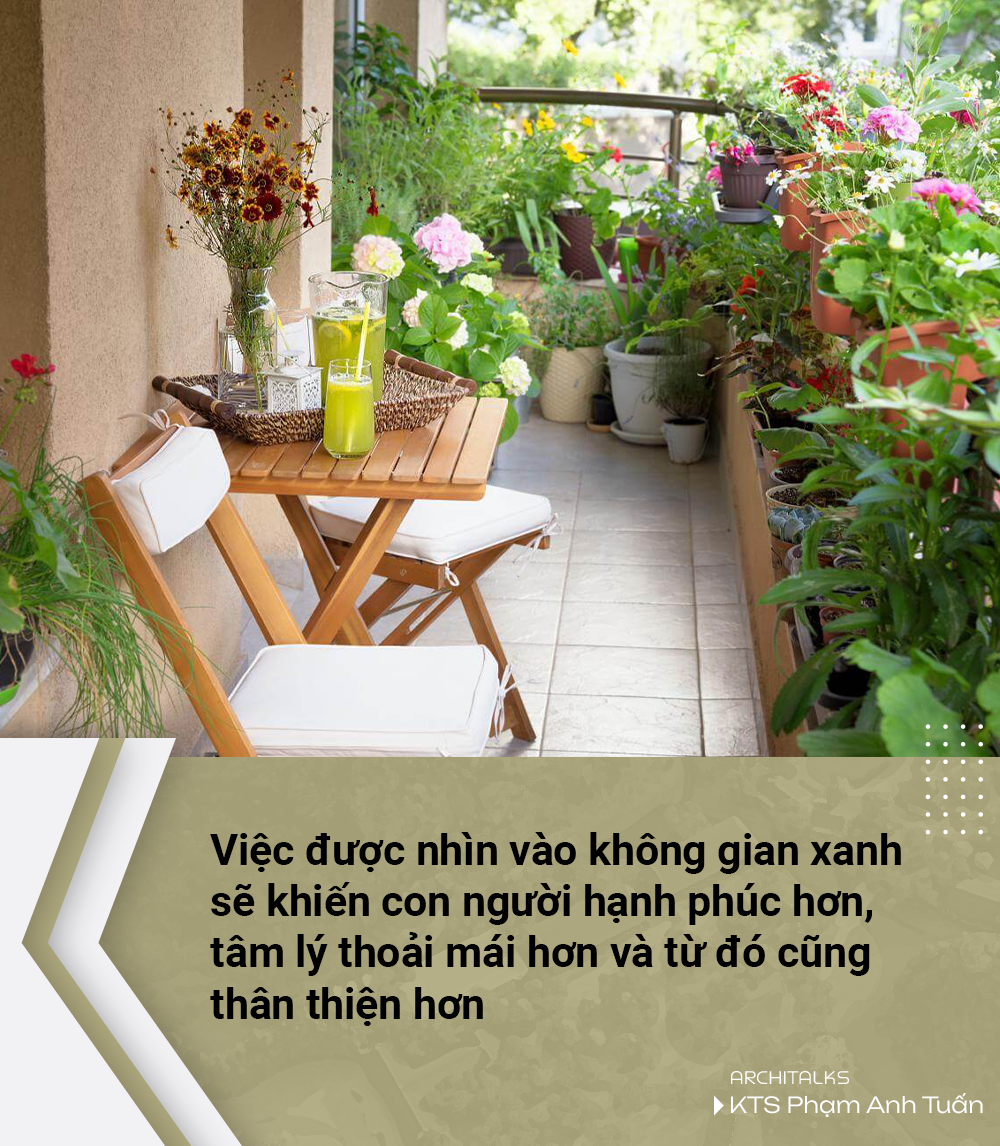 KTS Phạm Anh Tuấn: “View triệu đô” của ngôi nhà không nhất thiết phải đắt tiền, vài trăm nghìn vẫn có được- Ảnh 5.