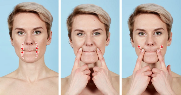 7 bài tập hiệu quả giúp loại bỏ nếp nhăn, trẻ hóa khuôn mặt, ngăn ngừa lão hóa - Ảnh 5.